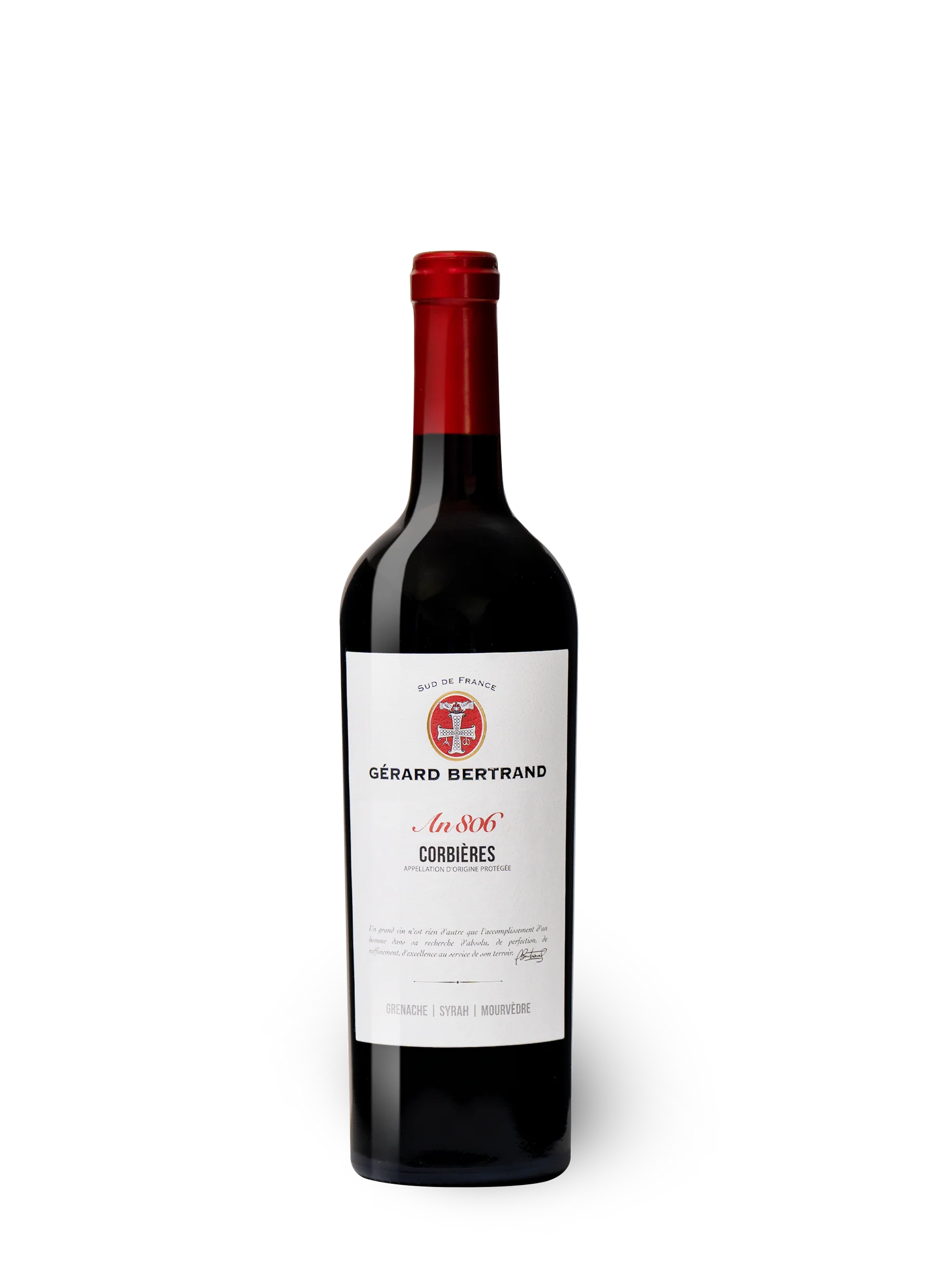 Héritage rouge Corbières 2021 75cl